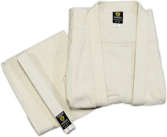 Yamato Sakura Unbleached Single Weave Judo Gi Uniform