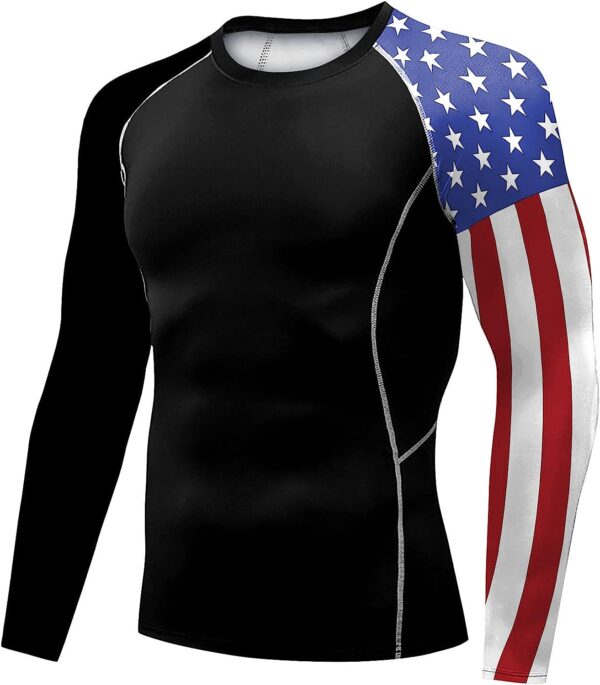 Eulcici Men's BJJ Rash Guard