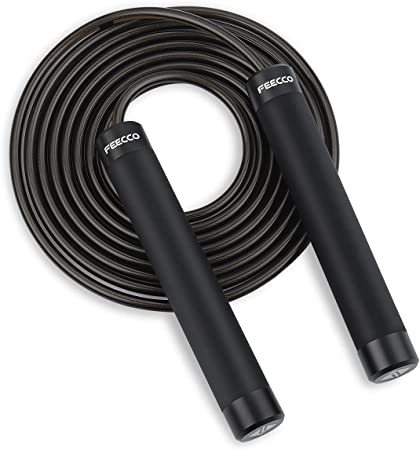 FEECCO 1/2 LB Weighted Jump Rope